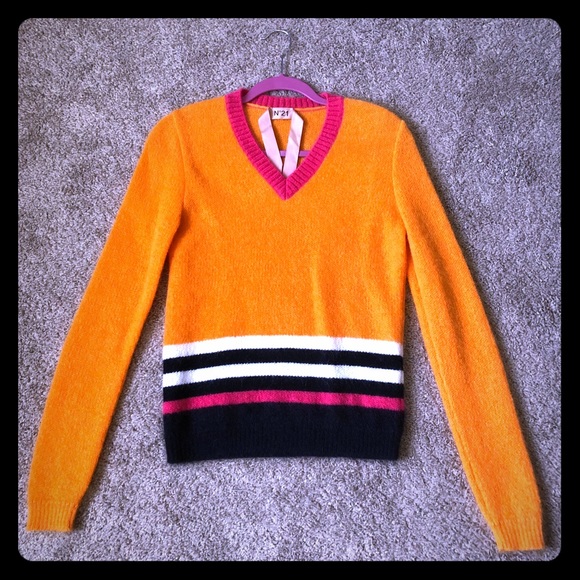 Numero Ventuno - Sweater - Orange - Picture 1 of 5